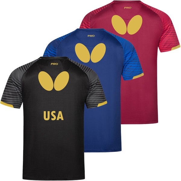 Butterfly USA Team 25 Shirt - Back